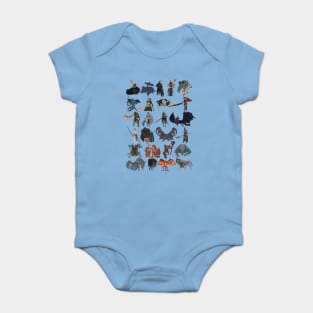 Dark Souls 3 - All bosses (complete edition) Baby Bodysuit